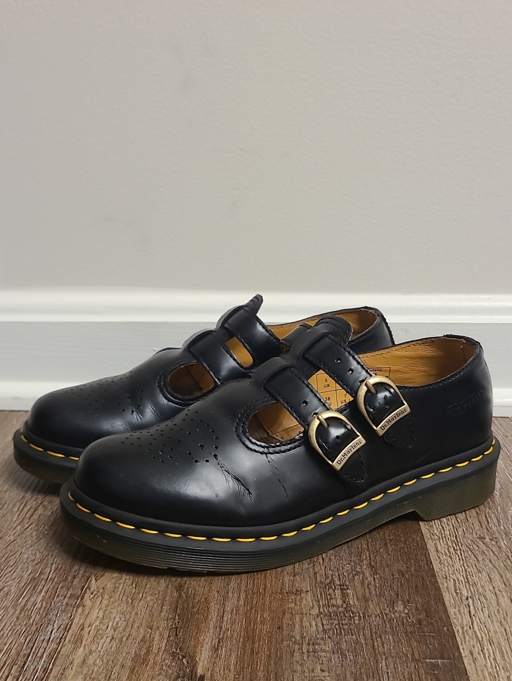Dr Martens 8065 Mary Jane Buckle Strap Shoes